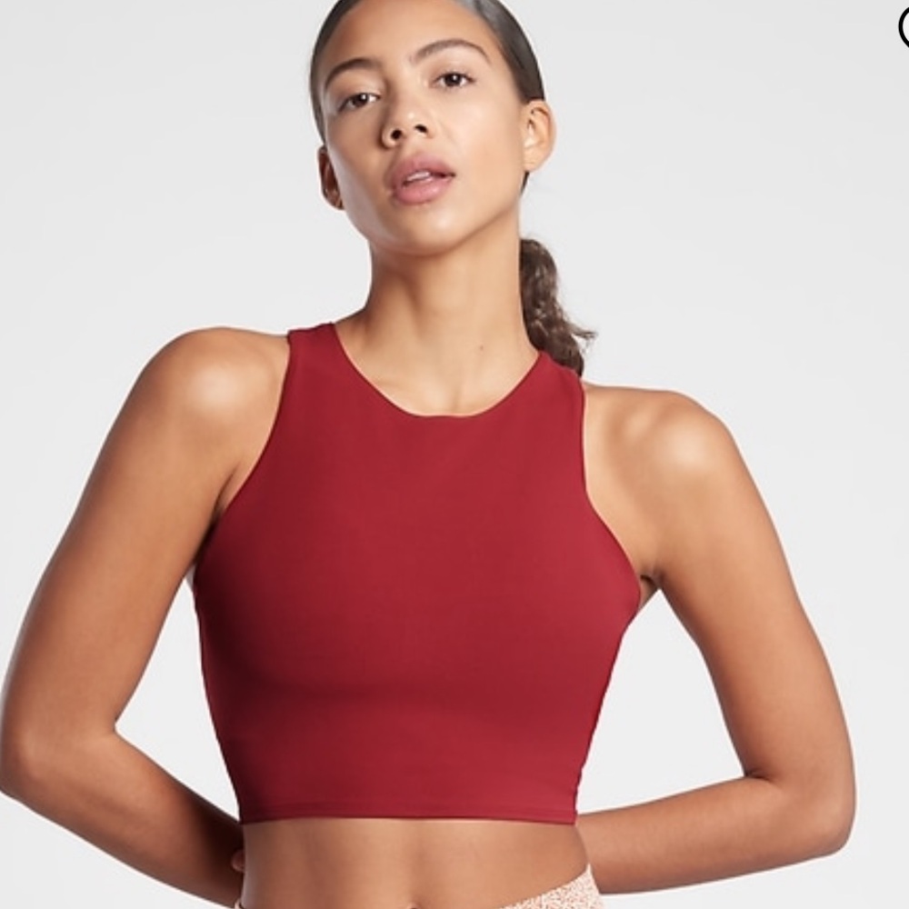 Athleta Conscious Crop Bra Top
